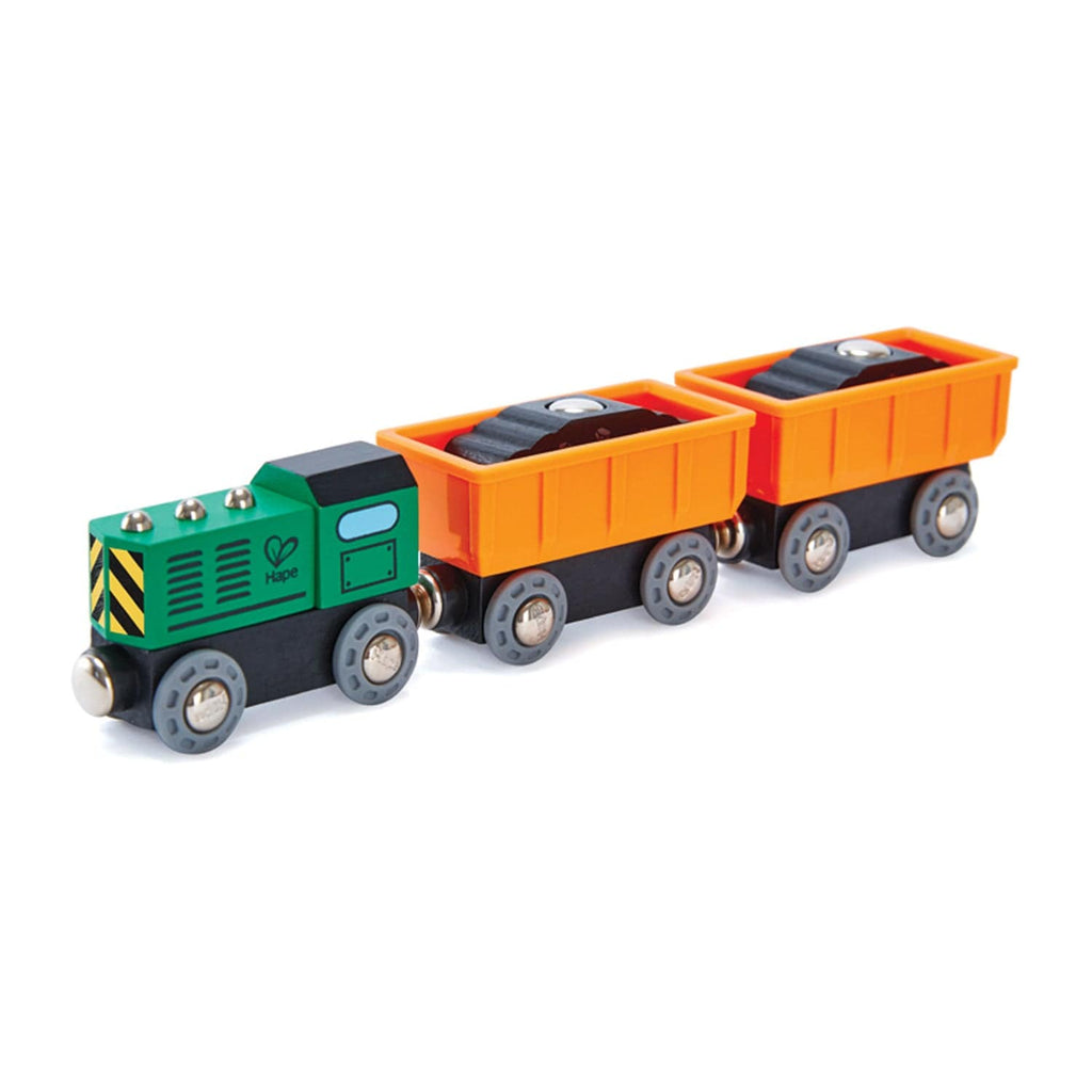 Hape Toys Sea & Rail Cargo Transport Set
