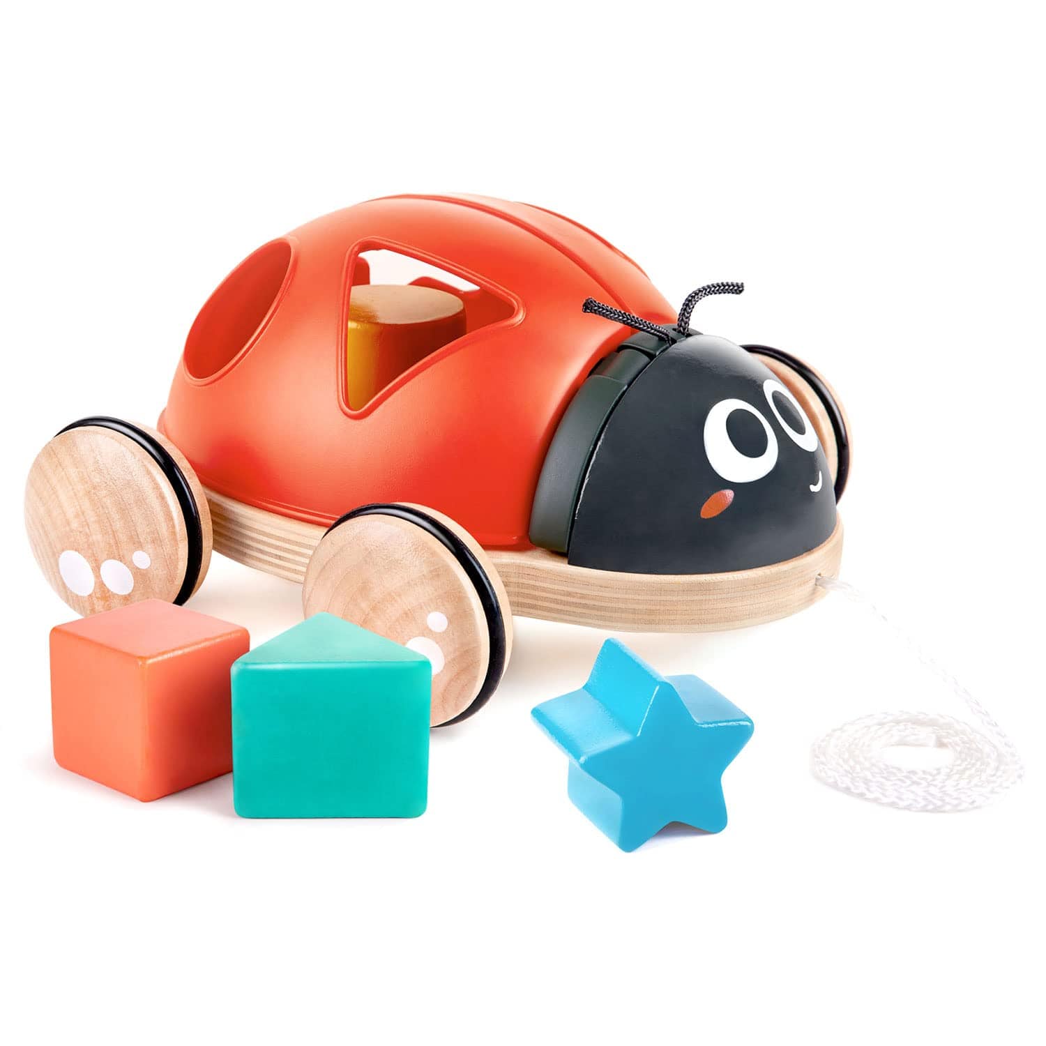 Hape Toys Shape-Sorter Ladybug