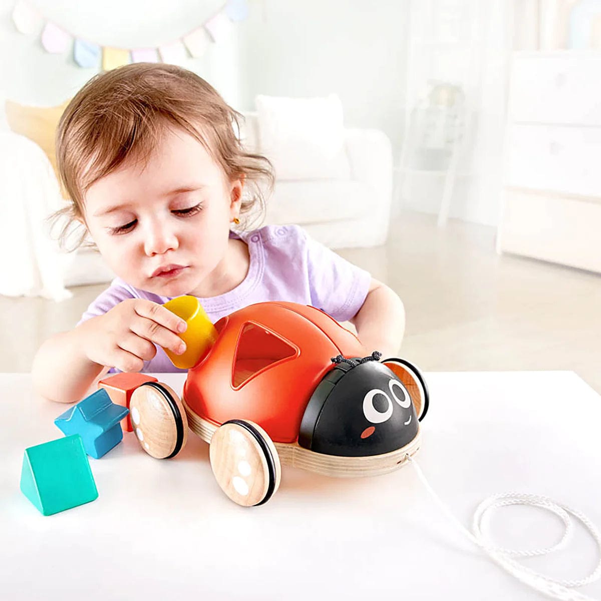 Hape Toys Shape-Sorter Ladybug