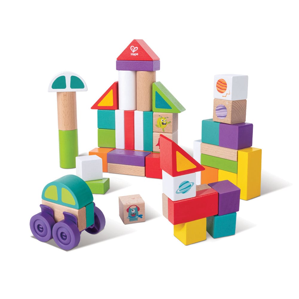 Hape Toys Space Monster Stacking Blocks