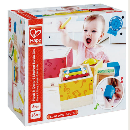 Hape Toys Stacking Music Set