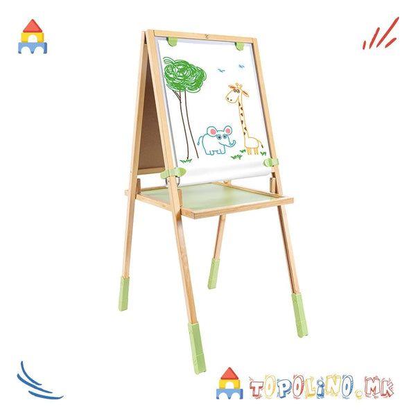 Hape Step Up Bamboo Easel