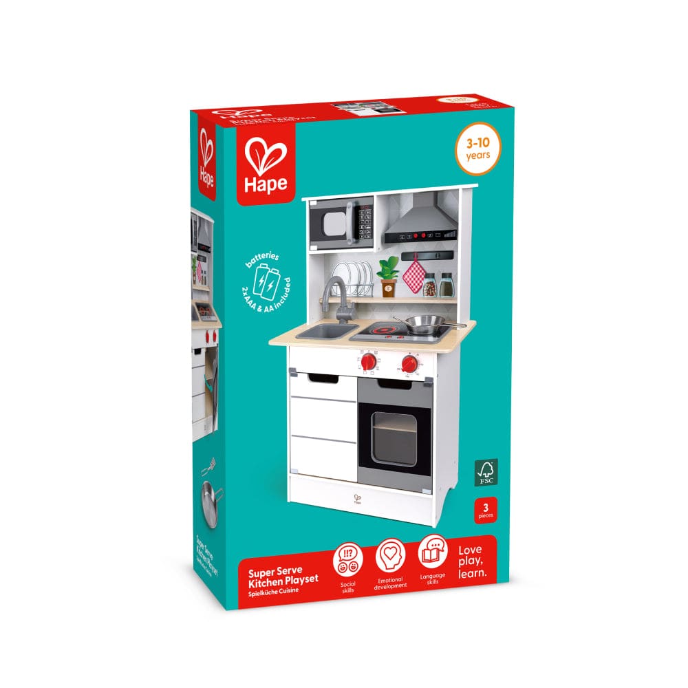 Hape Toys Super Serve Kitchen Playset
