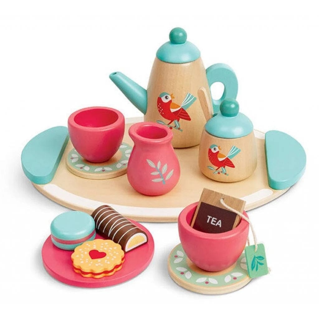 Hape Toys Tea Time Wooden Play Set