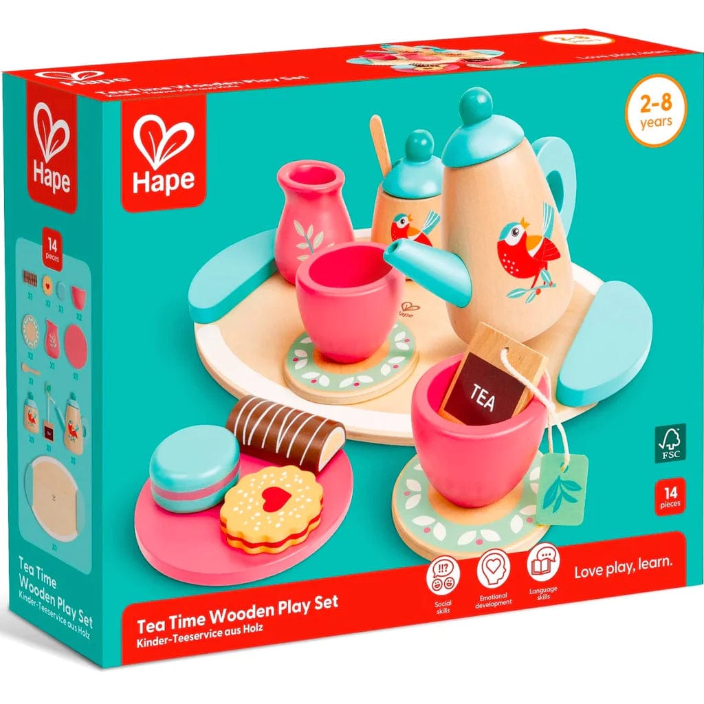 Hape Toys Tea Time Wooden Play Set