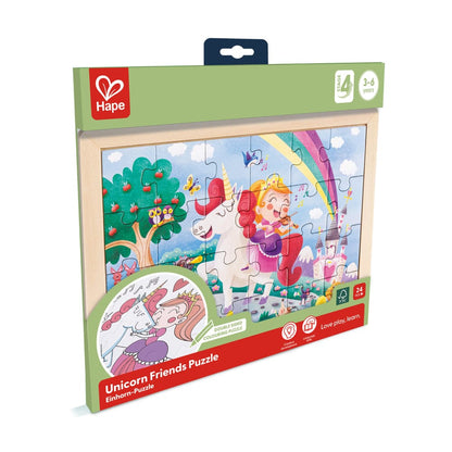 Hape Toys Unicorn Friends Puzzle
