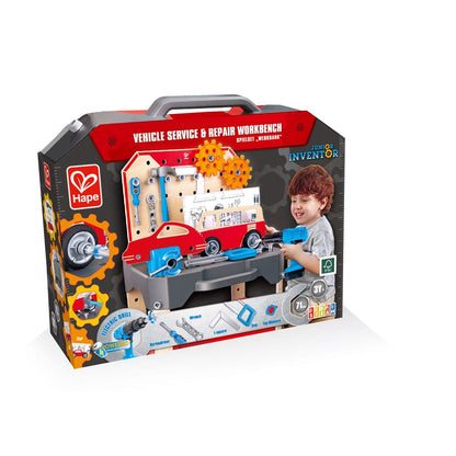 Hape Toys Vehicle Service and Repair Workbench