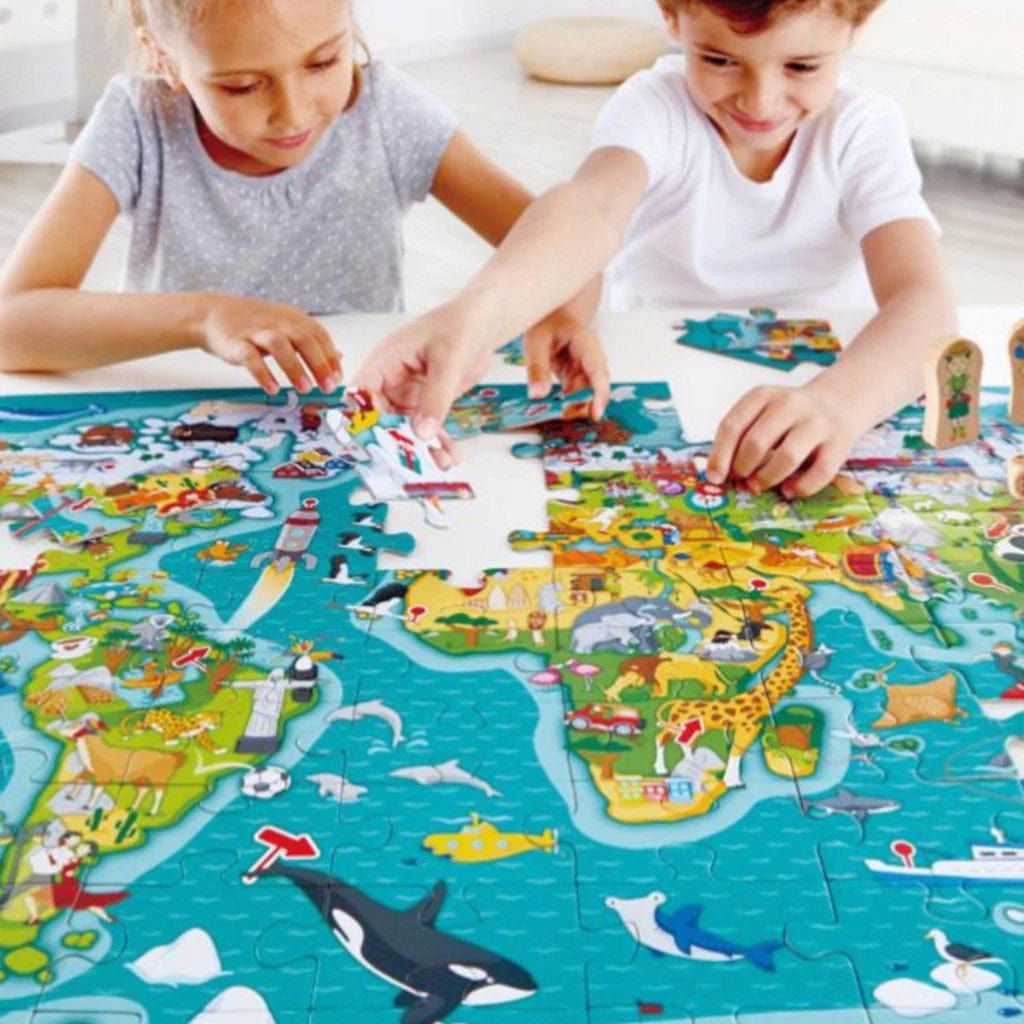 Hape Toys World Observation Puzzle