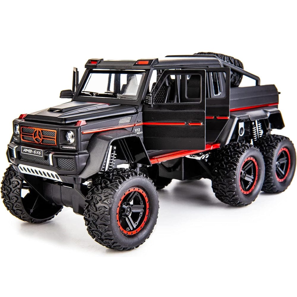 Hatim Car Toys Mercedes Benz 1:20 G Wagon Pick Up Die Cast with L&S