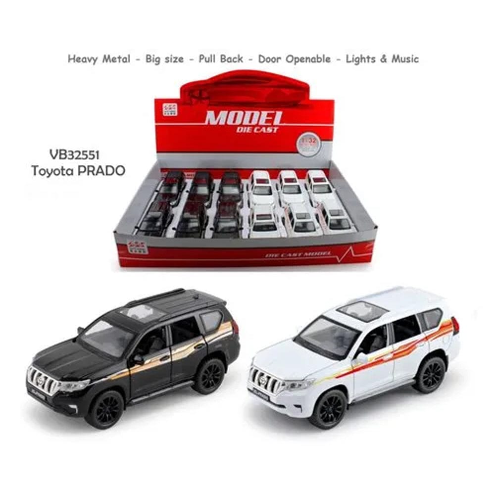Hatim Car Toys Toyota Prado 1:24 Die Cast with L&S
