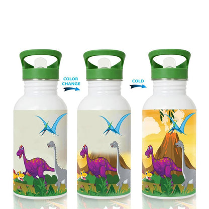 Hatim Metal Bottle Knack Dinosaur  Magic Bottle