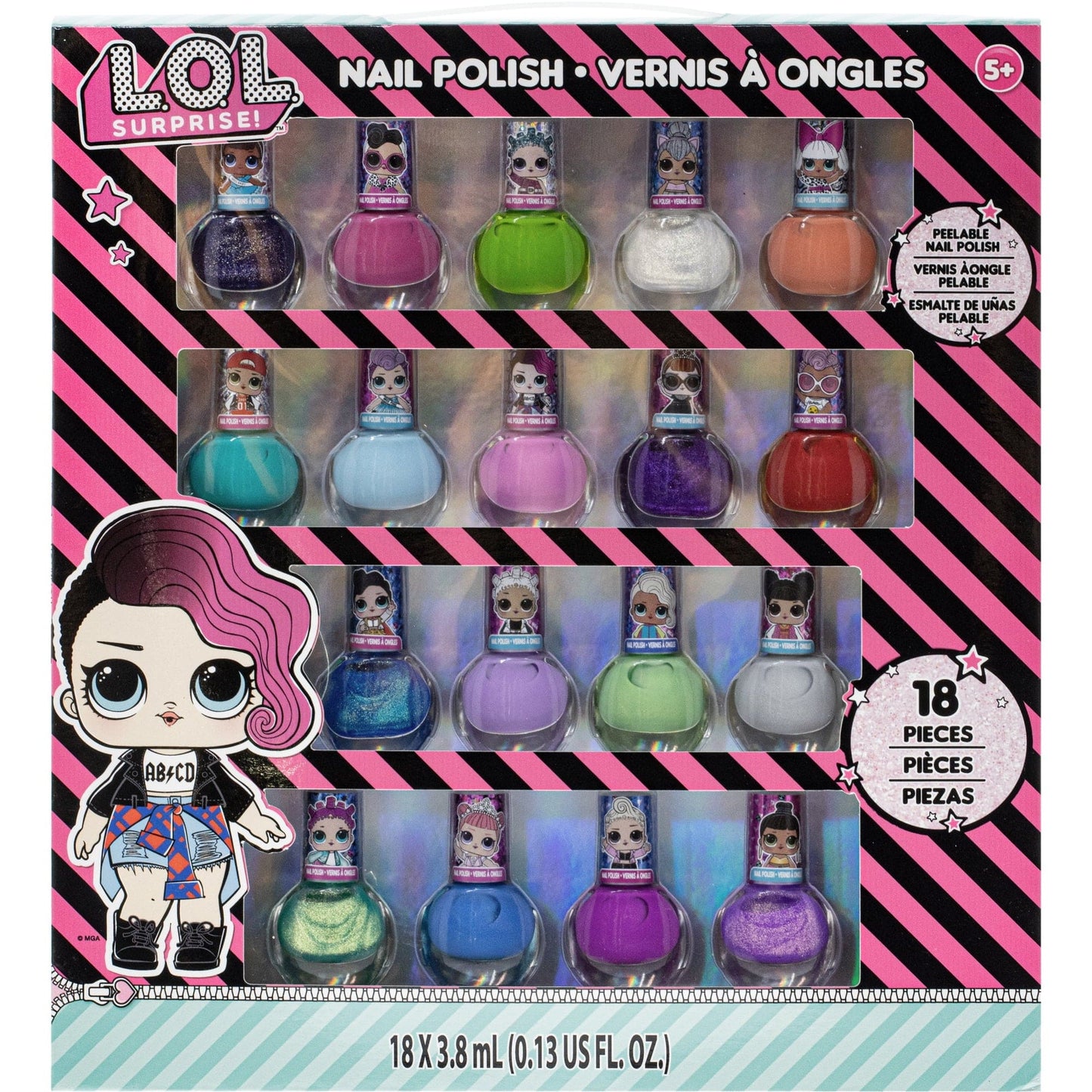 Hatim Toys 18 Pc Nail Polish