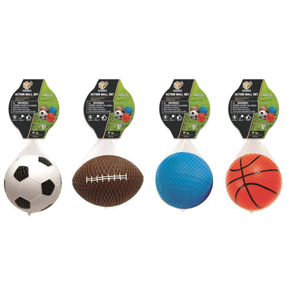 Hatim Toys 4 IN 1 Action Balls Set