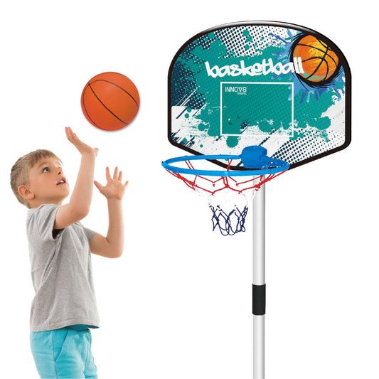 Hatim Toys Adjustable Basketball Set
