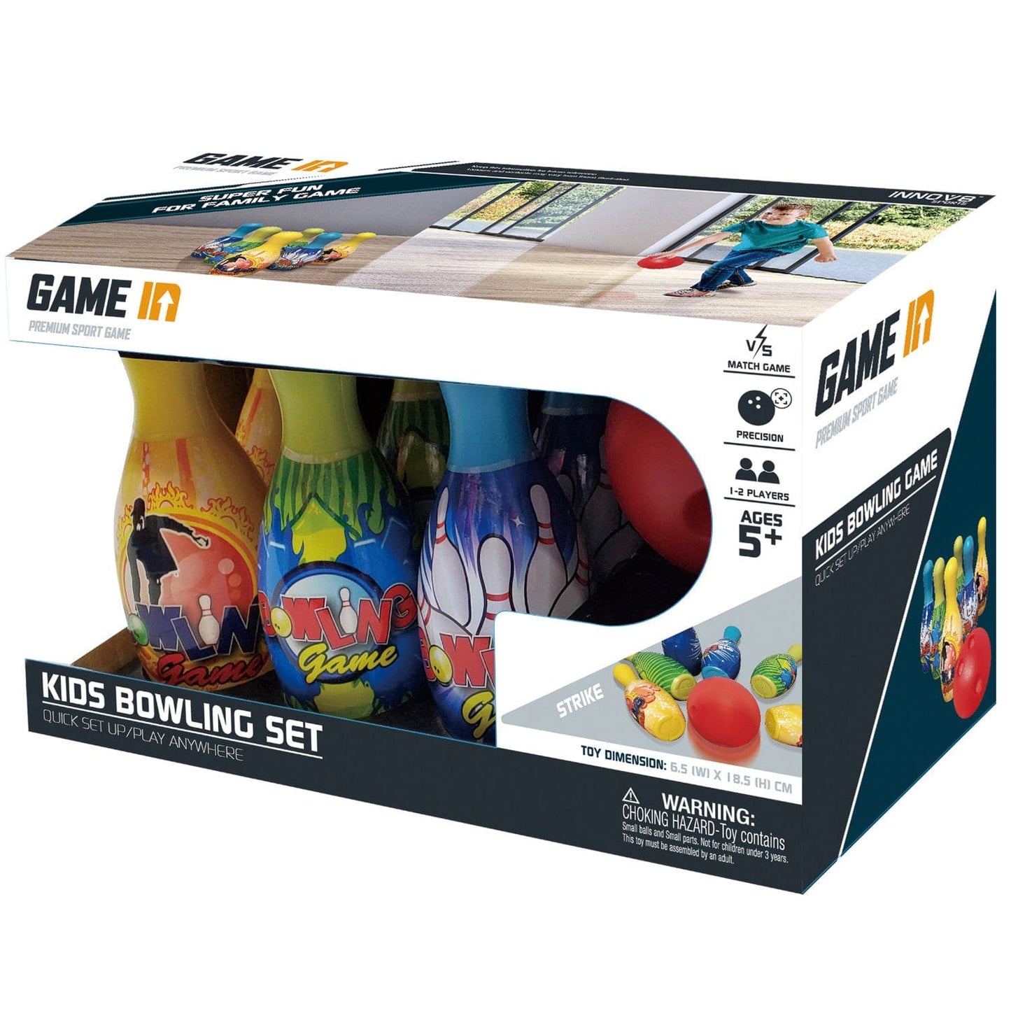 Hatim Toys Bowling Set