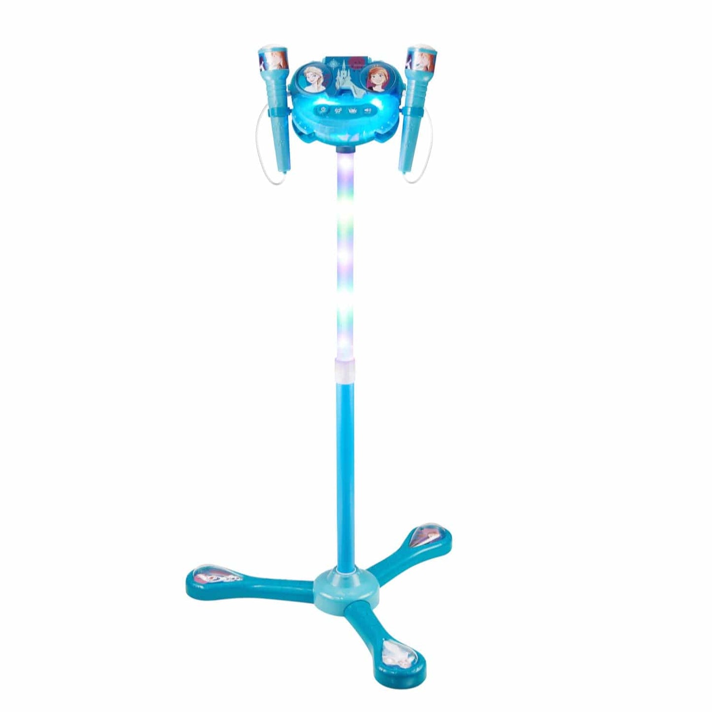 Hatim Toys Frozen Double Mic Karaoke Stand