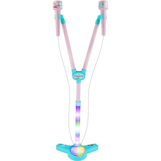 Hatim Toys Frozen Rgb Double Mic Stand - Bluetooth