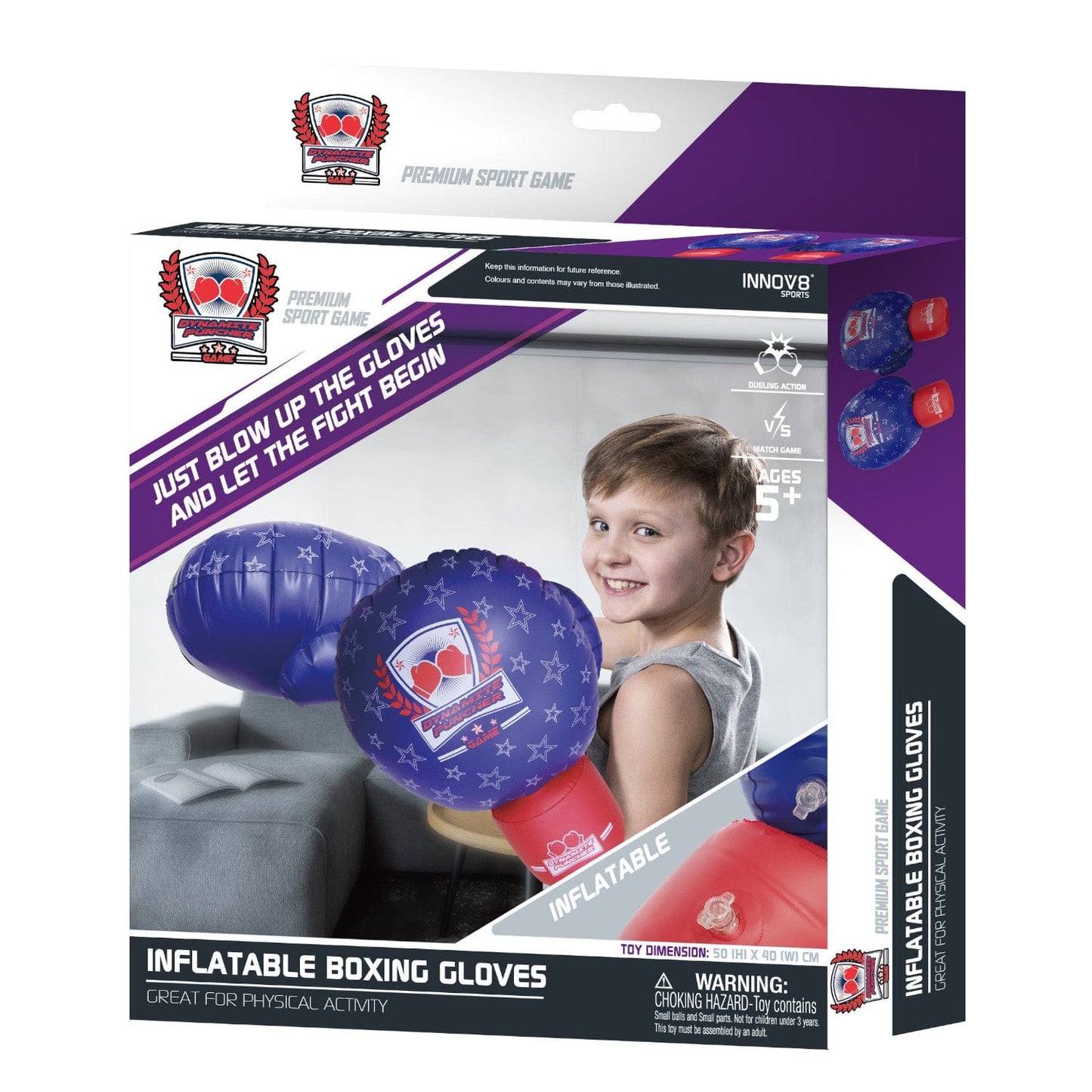 Hatim Toys Inflatable Boxing Gloves