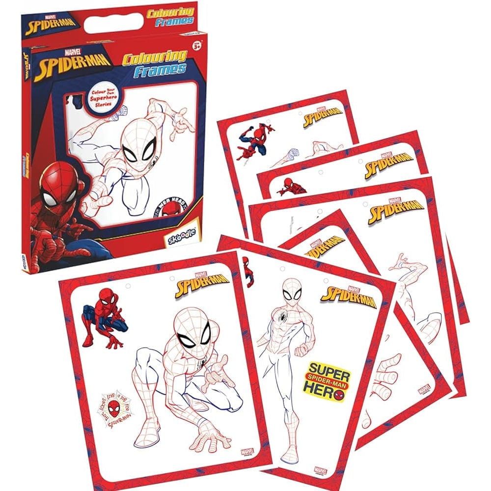 Hatim Toys Spiderman Colouring Frames