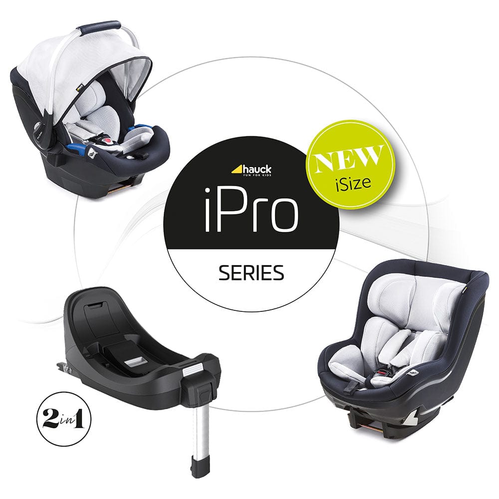 Hauck baby accessories iPro Kids Set/ Caviar  (I-size Car seat + Base)
