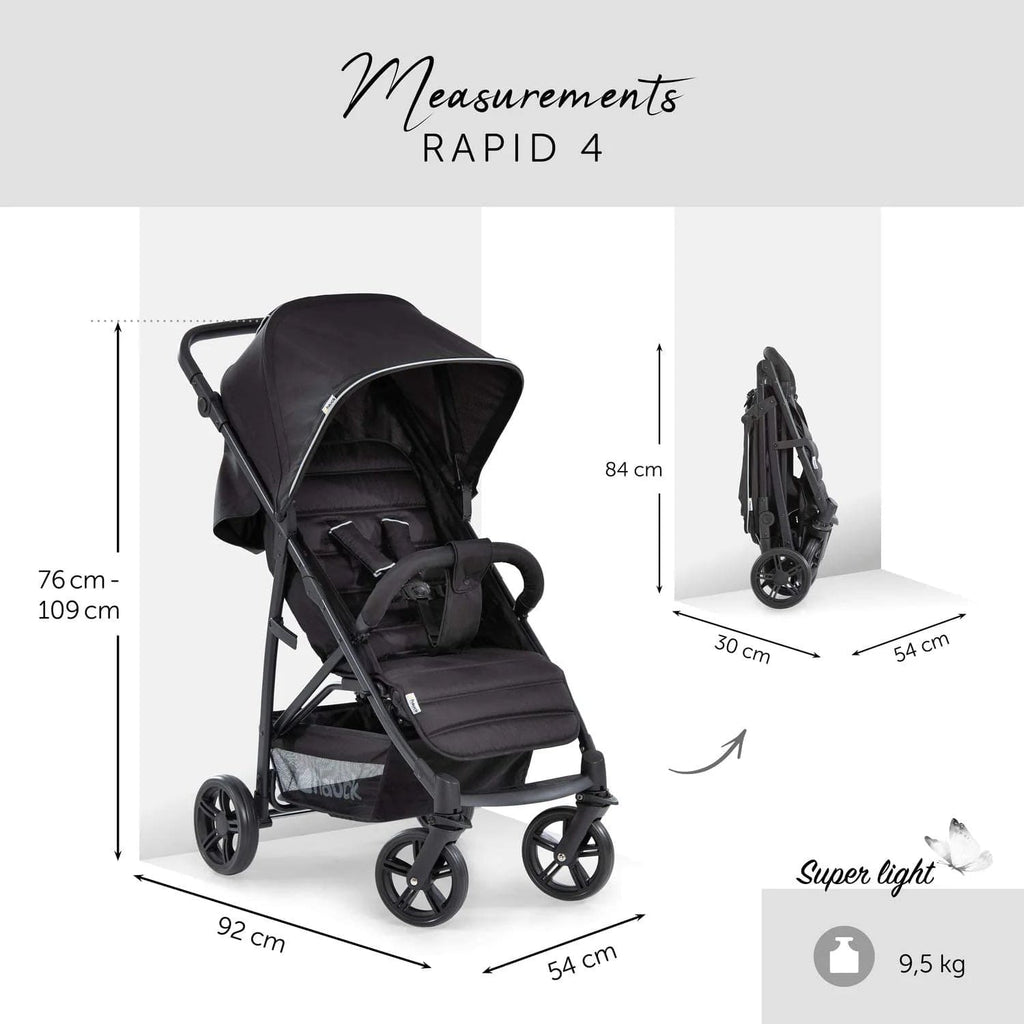Hauck baby accessories Rapid 4 / Black