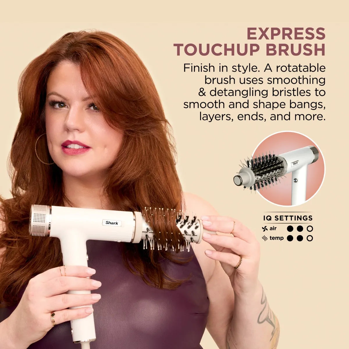 Shark SpeedStyle Finisher & High-Velocity Hair Dryer HD352ME