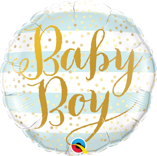 Foil Balloons Baby Boy 1pc 18inch