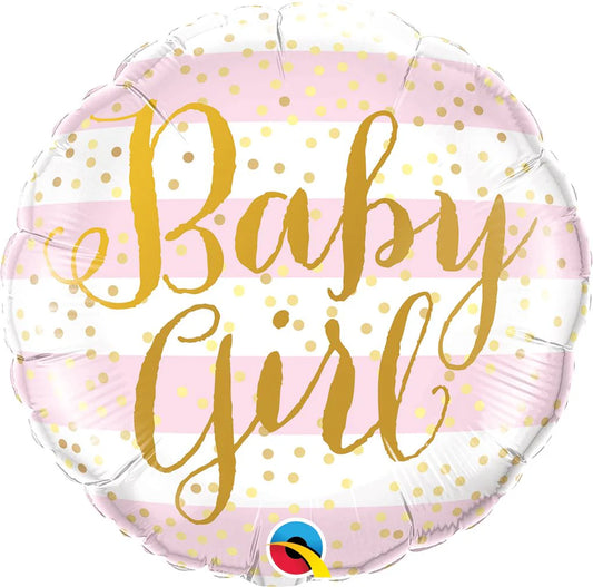 Foil Balloons Baby Girl 1pc 18inch