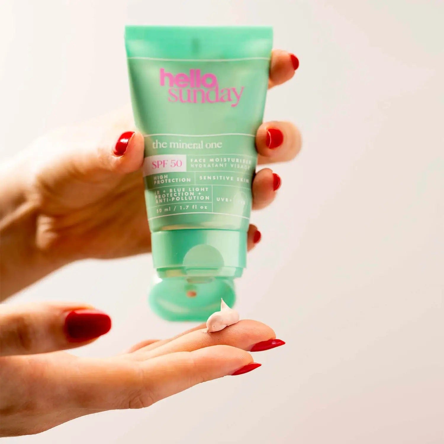 Hello Sunday Beauty Hello Sunday The Mineral One Mineral Face Moisturiser SPF50 50ml