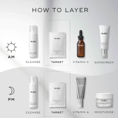 قناع Medik8 Ultimate Recovery Bio-Cellulose Mask (عبوة من 6 قطع)