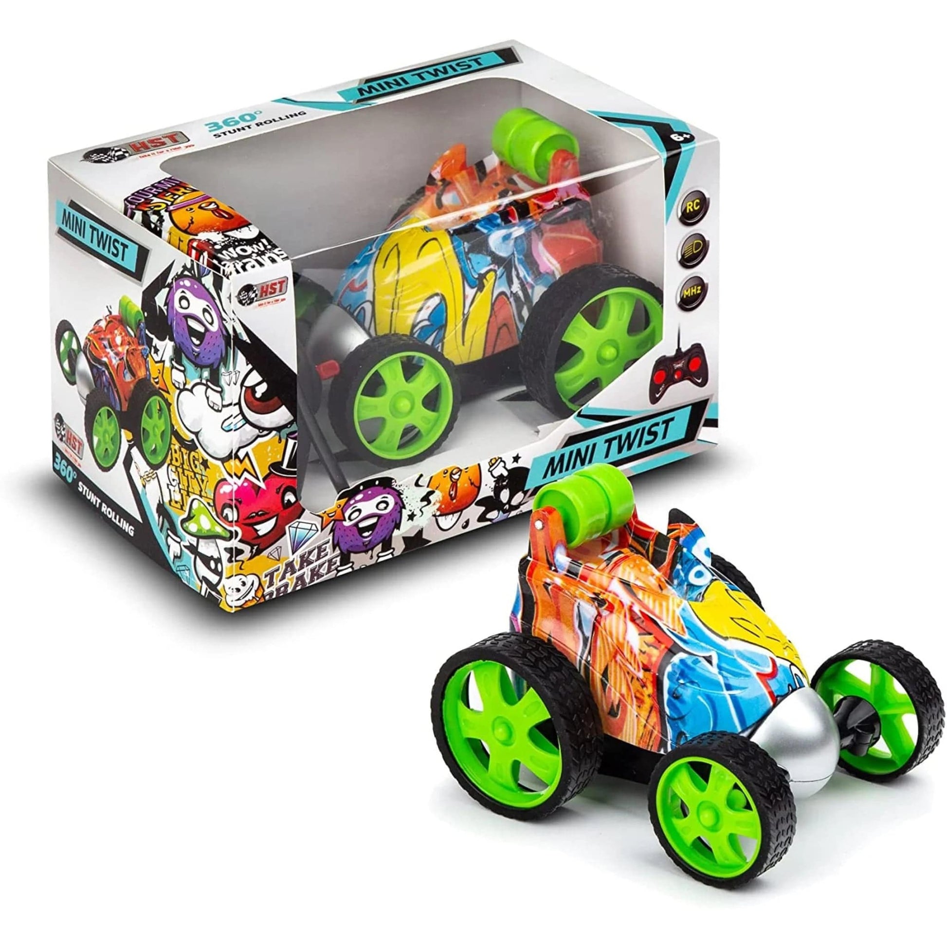 HST Toys Graffiti tumbling stunt rc car
