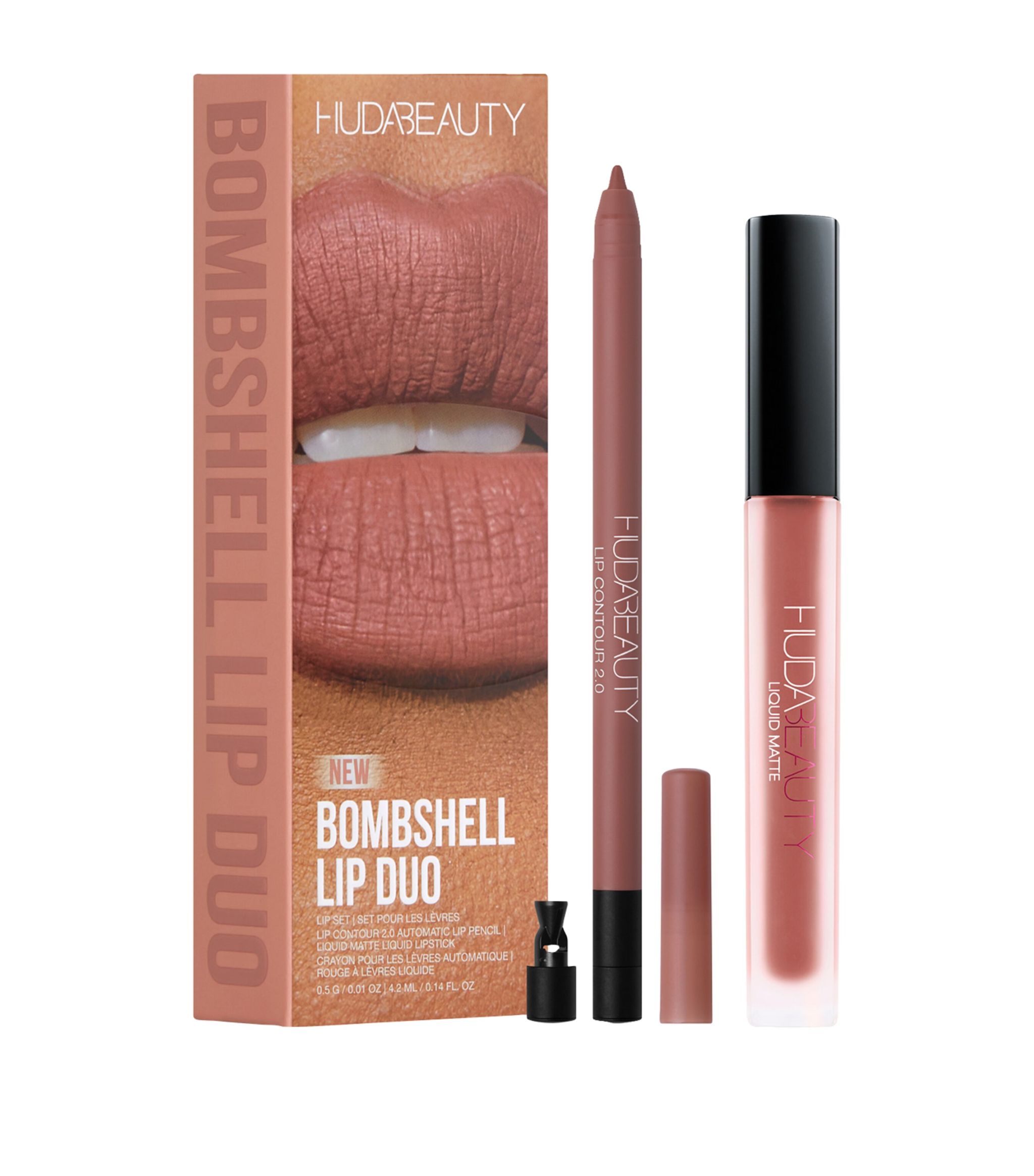 Huda Beauty Bombshell Lip Duo Set