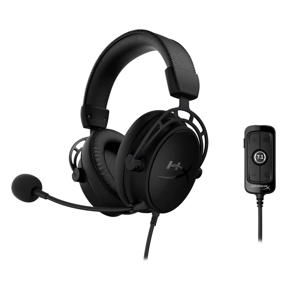 HyeprX Cloud Alpha S Wired Over-Ear Gaming Headphones With Mic