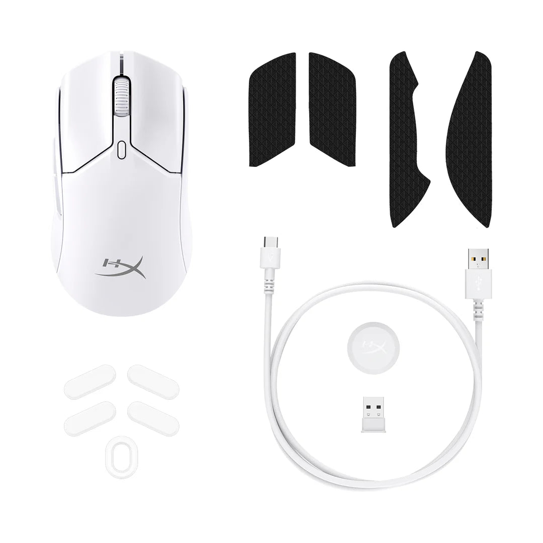 HyperX Pulsefire Haste 2 Mini – Wireless Gaming Mouse - White