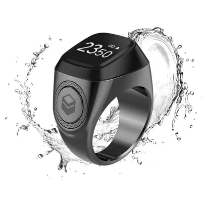 iQIBLA E01 Smart Tasbih Zikr Ring - Space Grey