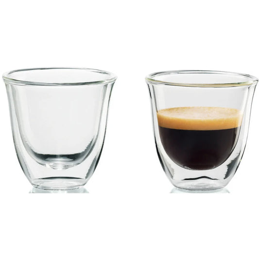 De'Longhi 2 Piece Espresso Glasses