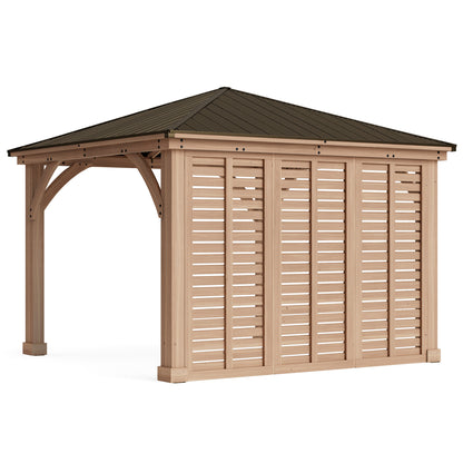 Yardistry 12 ft. Privacy Wall