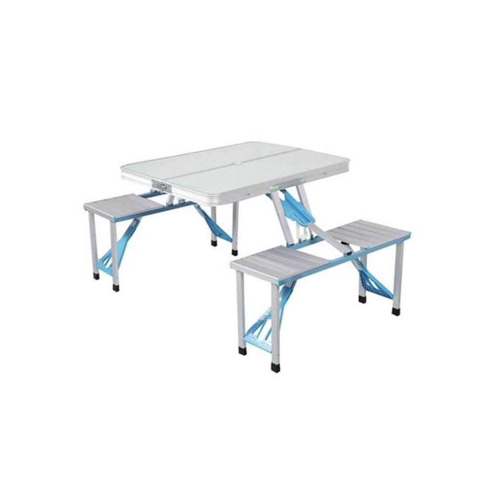 Camping Folding Table Silver