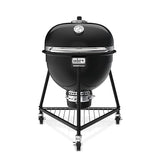 شواية الفحم ويبر 18201001 Summit Kamado E6، باللون الأسود