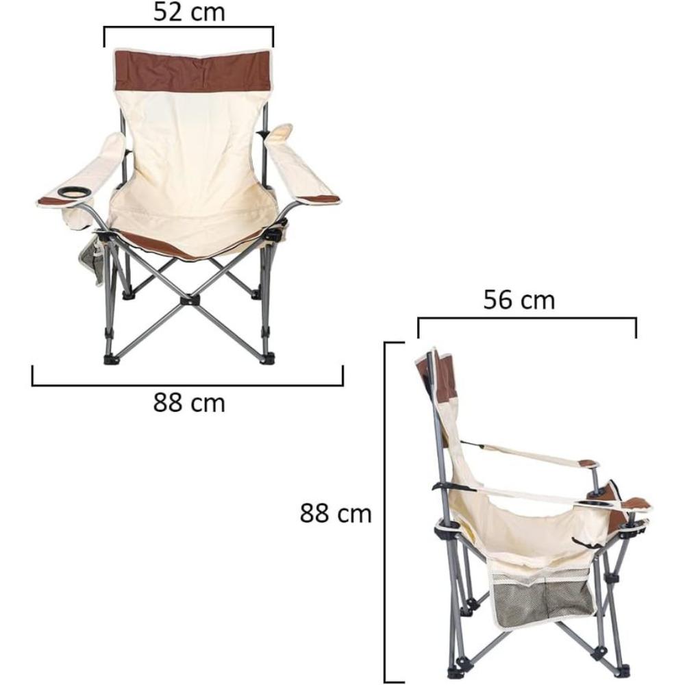 YATAI Portable Folding Camping Chair with Cup Holder