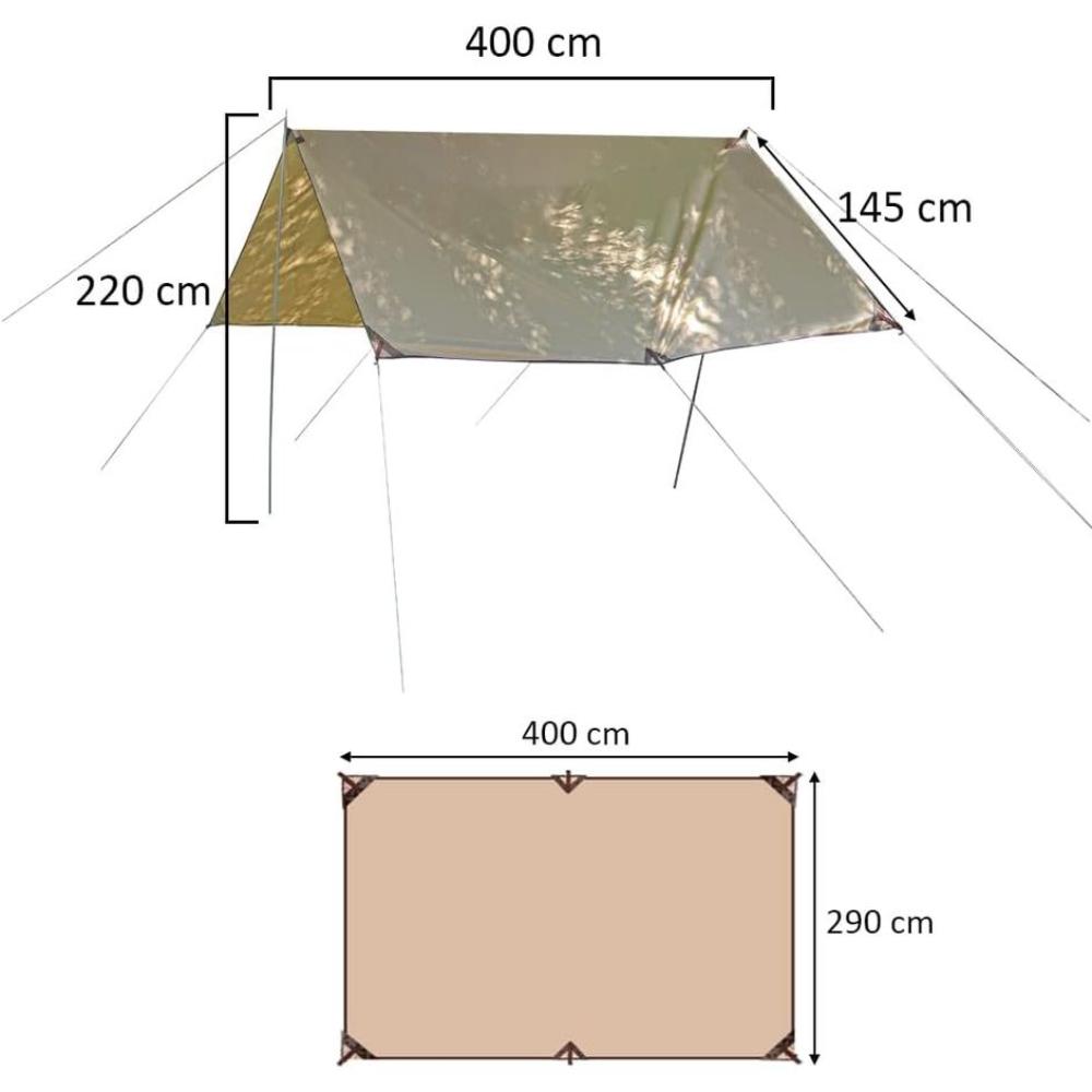 Yatai Camping Tarp for Beach