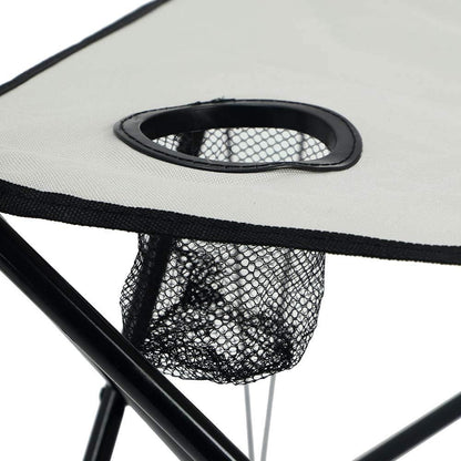 مجموعة ياتاي من 4 كراسي قابلة للطي مع طاولة قابلة للطي