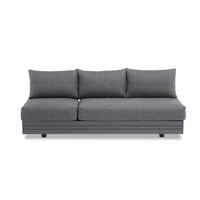 Largo Charcoal 3 seater Sofa