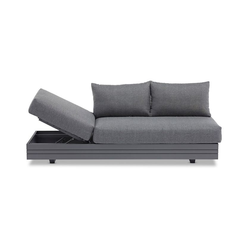 Largo Charcoal 3 seater Sofa