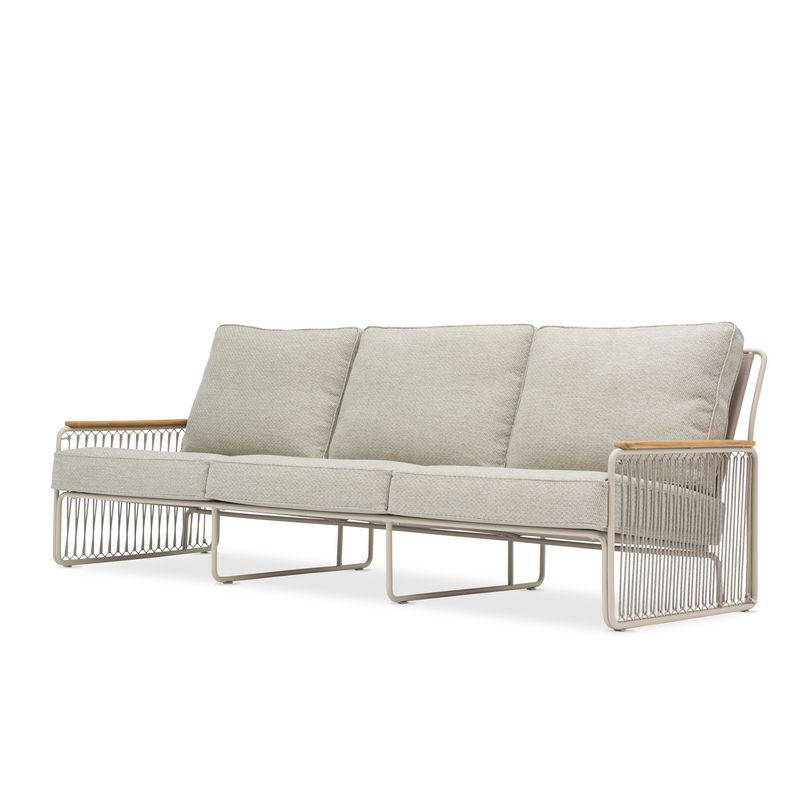 Riva Mocha 3-seater Sofa