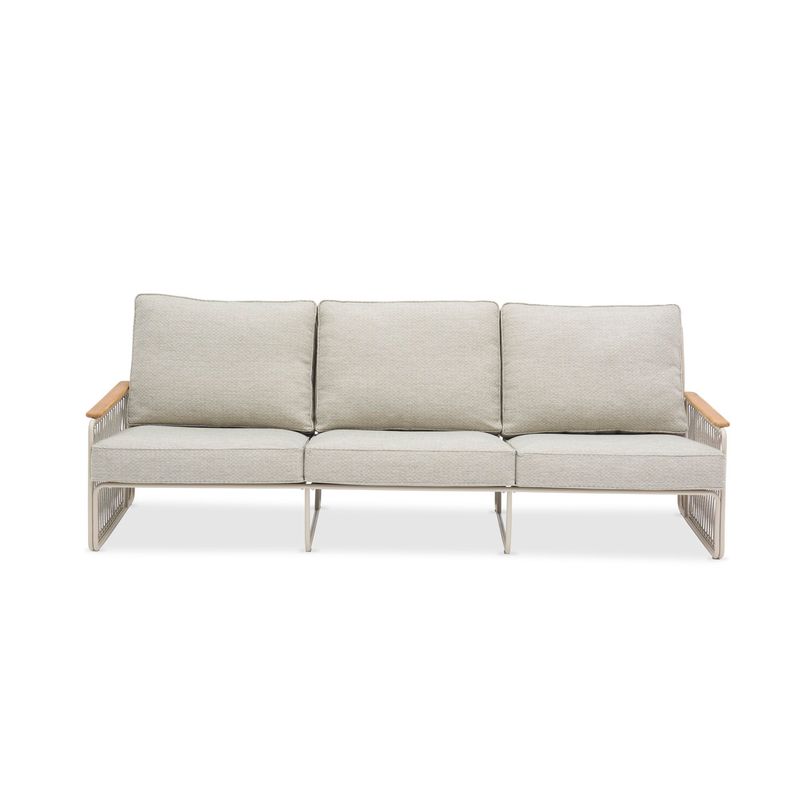 Riva Mocha 3-seater Sofa