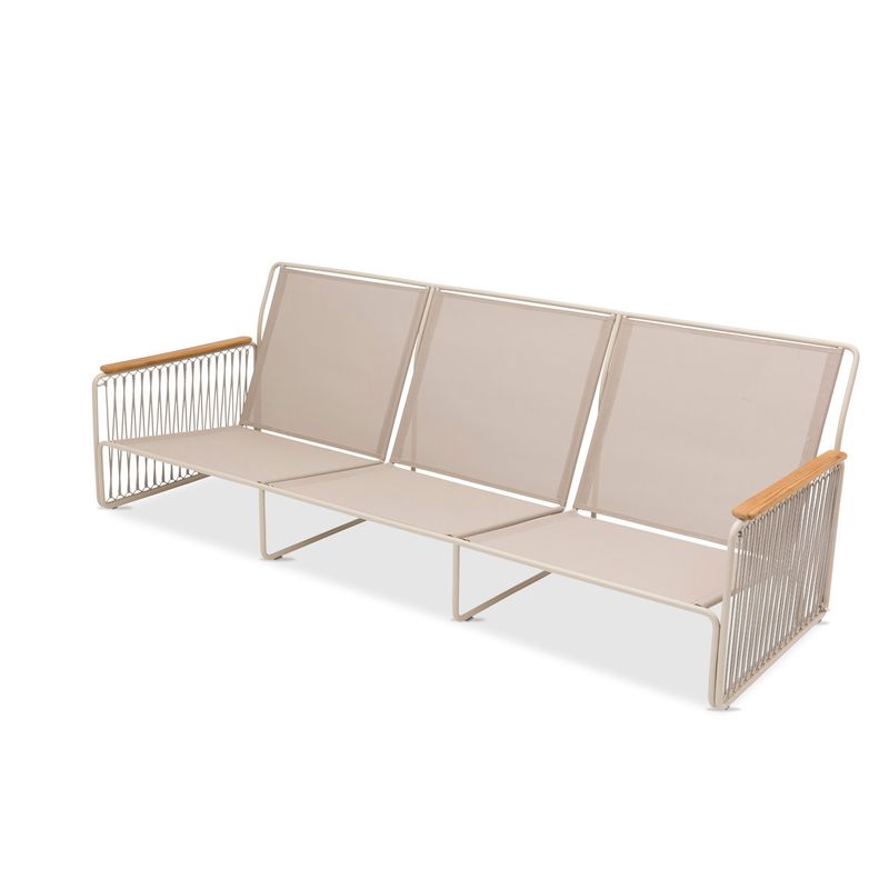 Riva Mocha 3-seater Sofa