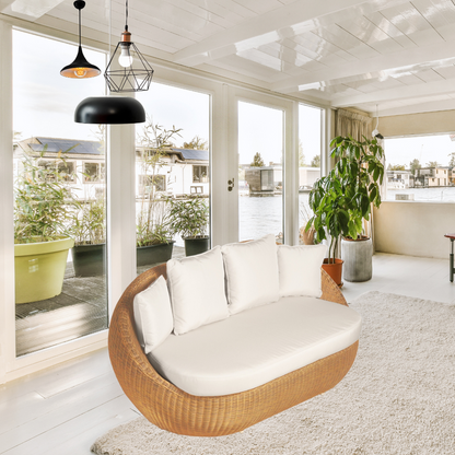 Elba Natural 2-Seater Sofa