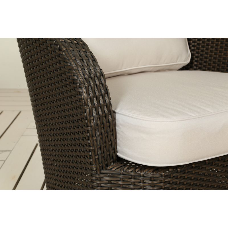 Grenada Brozne 1-Seater Sofa