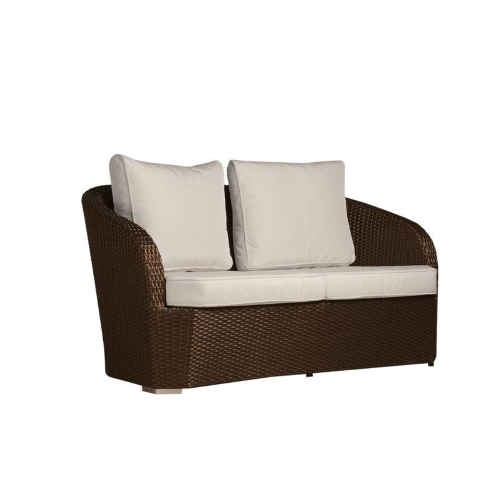 Grenada Brozne 2-Seater Sofa